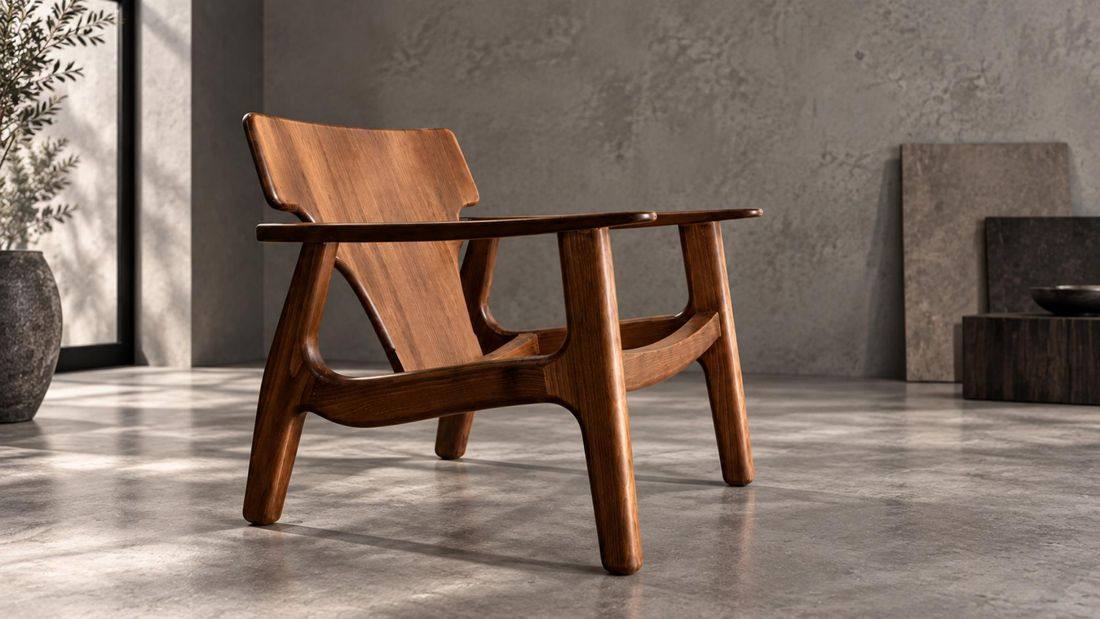 Lounge chair — bespoke commission, Atelier O&C