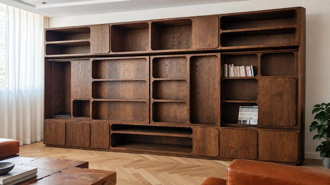 Library — bespoke commission, Atelier O&C