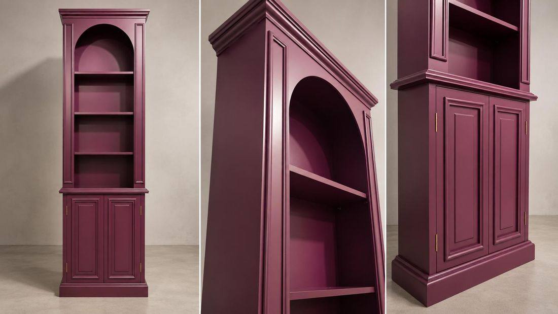 Arched cabinet — bespoke commission, Atelier O&C